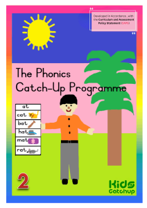 The Phonics Catch-Up Programme L2