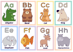 Animal Alphabet Flashcards