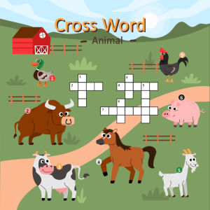 Animal Cross Words