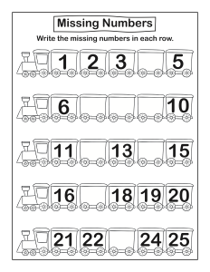 Missing Numbers