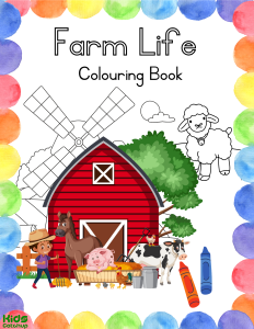 Farm Life Colouring Book