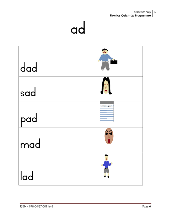 Phonics exercise